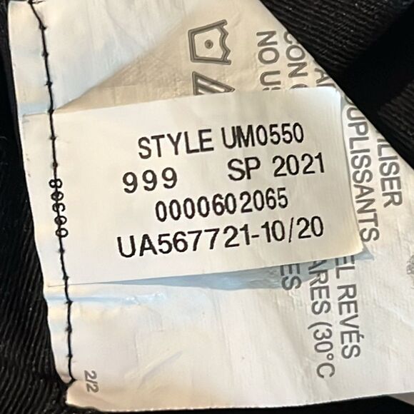 Under Armour Loose Fit Polo Shirt Black Large Heat Gear - Picture 7 of 7